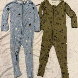 Brave Little Ones Bamboo Footie/Footless Pajamas